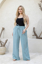 Load image into Gallery viewer, LINEN PANTS . NS
