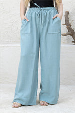 Load image into Gallery viewer, LINEN PANTS . NS
