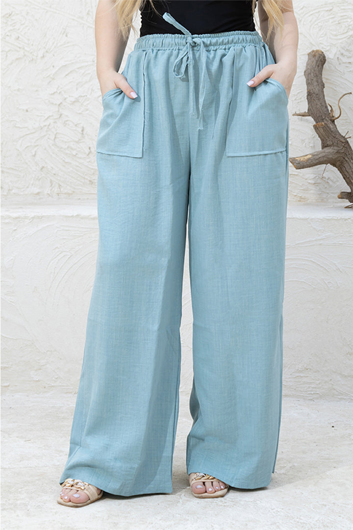 LINEN PANTS . NS