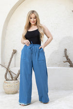 Load image into Gallery viewer, LINEN PANTS . NS
