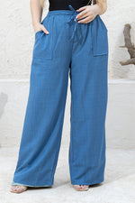 Load image into Gallery viewer, LINEN PANTS . NS
