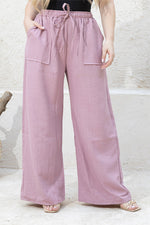 Load image into Gallery viewer, LINEN PANTS . NS
