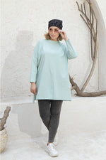 Load image into Gallery viewer, Long Basic Cotton Shirt . P1
