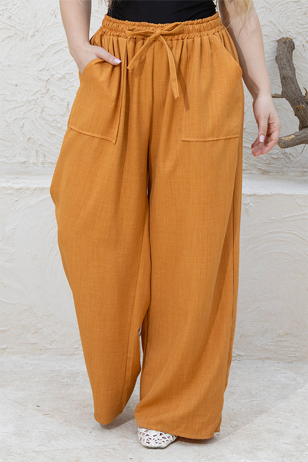 LINEN PANTS . NS