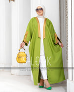 Load image into Gallery viewer, kaftan with Golden Line
