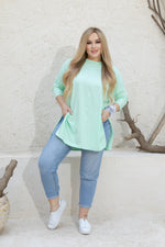 Load image into Gallery viewer, Long Basic Cotton Shirt . P1
