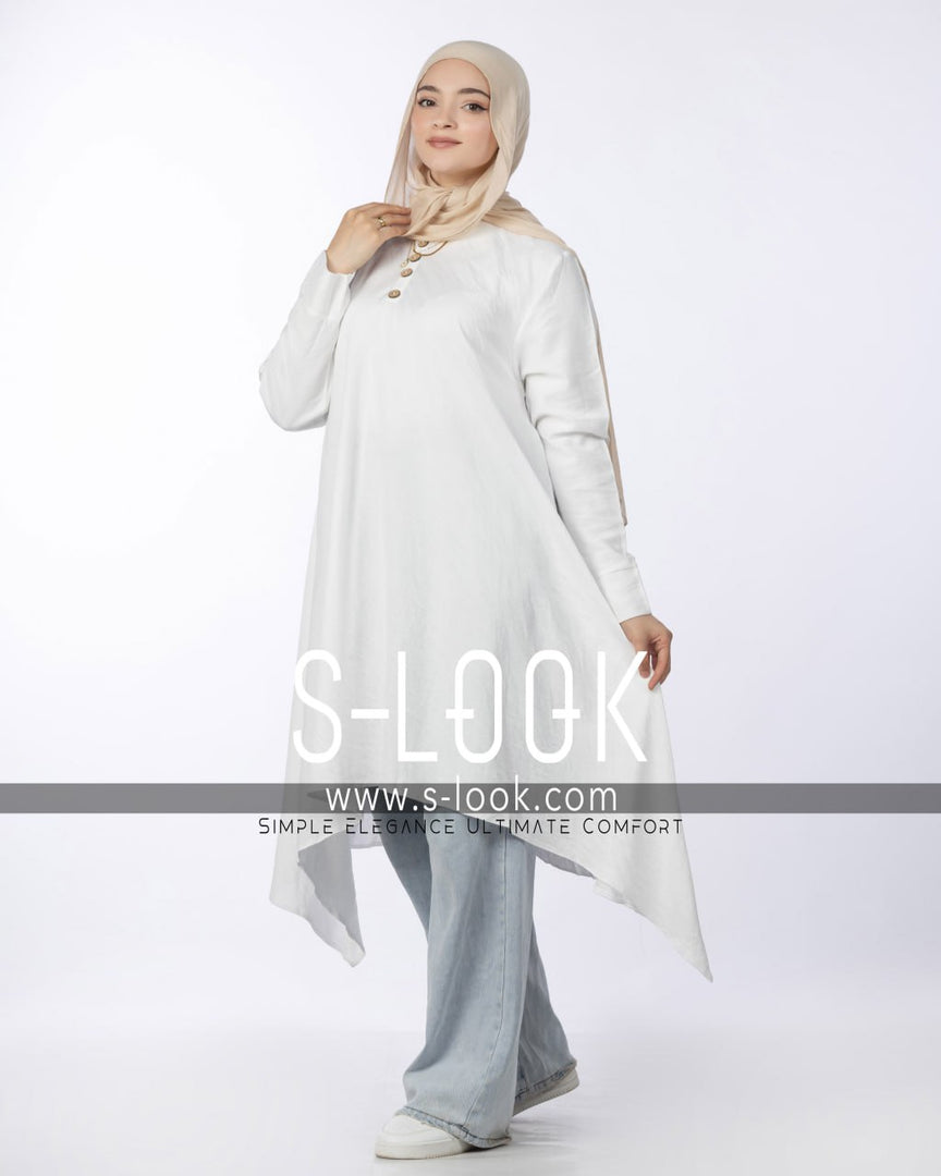 بلوزة كتان-Linen Blouse