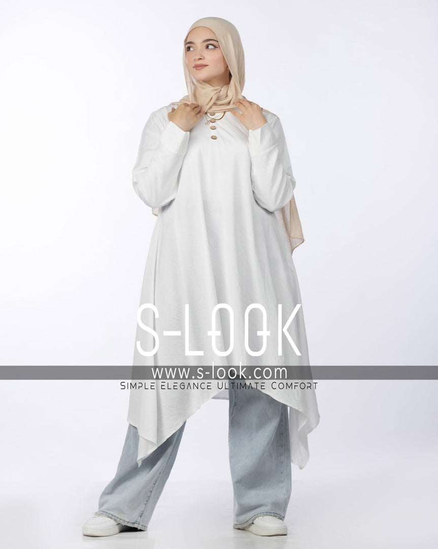 بلوزة كتان-Linen Blouse