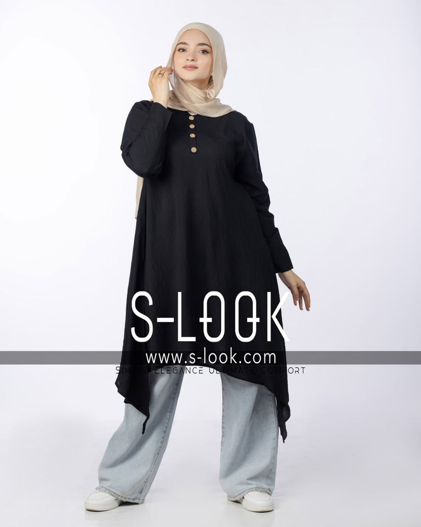 بلوزة كتان-Linen Blouse