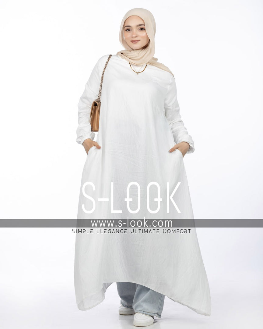 فستان كتان  - Linen dress